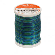 Load image into Gallery viewer, 713-4016 - Sulky - Blendables Cotton Thread 2-ply 12wt 660d 330yds Peacock Plume