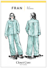 Load image into Gallery viewer, Fran Pajamas (37) - Sewing Pattern by Closet Core - Sizes XXS-4X