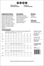 Load image into Gallery viewer, Hadley Top - Sewing Pattern - Grainline Studio - Sizes 14-32 - Advanced Beginner