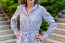 Load image into Gallery viewer, Tomigaya Shirt Dress - Sewing Pattern - Liesl & Co - Sizes 0-20 - Diff 3/4