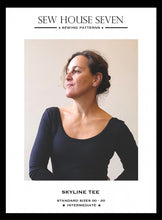 Load image into Gallery viewer, Skyline Tee - Sewing Pattern - Sew House Seven - Sizes 00-20