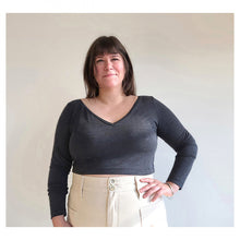 Load image into Gallery viewer, Skyline Tee Curvy Fit - Sewing Pattern - Sew House Seven - Sizes 16-34