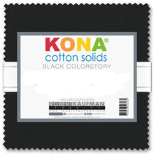 Load image into Gallery viewer, FQ-1019-12 - All Black Fat Quarter Bundle Kona Cotton - 12pcs