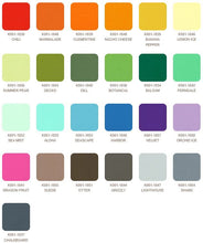Load image into Gallery viewer, RU-889-40 - 2-1/2in Strips Kona Cotton - New Colors 2019 - 40pcs/bundle/Roll-up