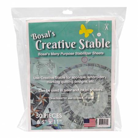 Bosal Tear-Away Medium Weight Stabilizer 12in x 10yds