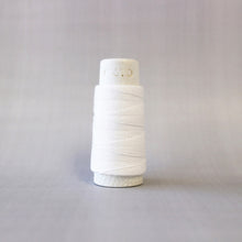 Load image into Gallery viewer, Cosmo Hidamari Sashiko Solid Thread 30 Meters - Snow White
