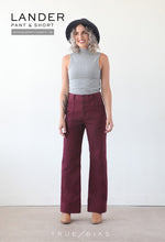 Load image into Gallery viewer, Lander Pant & Short - TrueBias - 0-18 - Difficulty 3.5/5 - Woven Fabrics