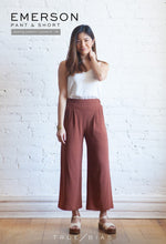 Load image into Gallery viewer, Emerson Pant & Short - TrueBias - 0-18 - Difficulty 1./5 - Woven Fabrics