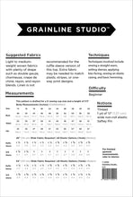 Load image into Gallery viewer, Corin Top - Sewing Pattern - Grainline Studio - Sizes 14-32 - Beginner