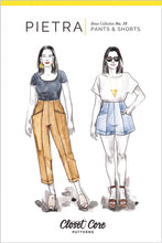 Load image into Gallery viewer, Pietra Pants & Shorts (19) - Sewing Pattern - Closet Core - Sizes 0-20