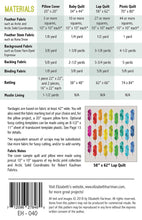 Load image into Gallery viewer, Arctic Feathers - Quilt & Pillow Pattern by Elizabeth Hartman