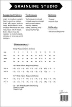 Load image into Gallery viewer, Hadley Top - Sewing Pattern - Grainline Studio - Sizes 0-18 - Advanced Beginner