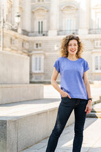 Load image into Gallery viewer, Verdun Woven T-Shirt - Sewing Pattern - Liesl & Co - Sizes XS-XXL - Diff 1/4