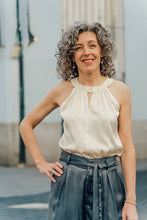 Load image into Gallery viewer, Sintra Halter Top & Dress - Pattern by Liesl & Co - Sizes 0-20 - Diff 2/4