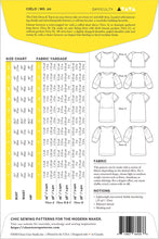 Load image into Gallery viewer, Cielo Top & Dress (20) - Sewing Pattern - Closet Core - Sizes 0-20