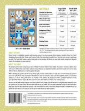 Load image into Gallery viewer, Fancy Forest - 67"x91" and 35"x47" Animal Sampler Quilt Pattern by Elizabeth Hartman