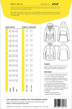 Load image into Gallery viewer, Kelly Anorak (09) - Sewing Pattern - Closet Core - Sizes 0-20