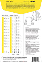 Load image into Gallery viewer, Jasika Blazer (17) - Sewing Pattern - Closet Core - Sizes 0-20