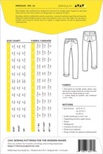 Load image into Gallery viewer, Morgan Boyfriend Jeans (07) - Sewing Pattern - Closet Core - Sizes 0-20