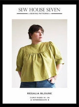 Load image into Gallery viewer, Regalia Blouse - Sewing Pattern - Sew House Seven - Sizes 16-34