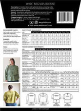 Load image into Gallery viewer, Regalia Blouse - Sewing Pattern - Sew House Seven - Sizes 16-34