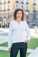 Load image into Gallery viewer, Verdun Woven T-Shirt - Sewing Pattern - Liesl & Co - Sizes XS-XXL - Diff 1/4