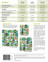 Load image into Gallery viewer, Lookout Quilt Pattern - Trees and Animals Sampler Quilt Pattern by Elizabeth Hartman