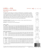 Load image into Gallery viewer, Belgravia Knit Dress -Sewing Pattern - Liesl & Co - Sizes 0-20 - Diff 1/4