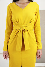 Load image into Gallery viewer, Belgravia Knit Dress -Sewing Pattern - Liesl & Co - Sizes 0-20 - Diff 1/4