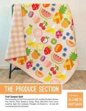Load image into Gallery viewer, The Produce Section Quilt Pattern - Sampler Quilt by Elizabeth Hartman