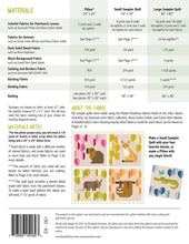 Load image into Gallery viewer, Rainbow Rainforest - Sampler Quilt and Pillow Pattern by Elizabeth Hartman