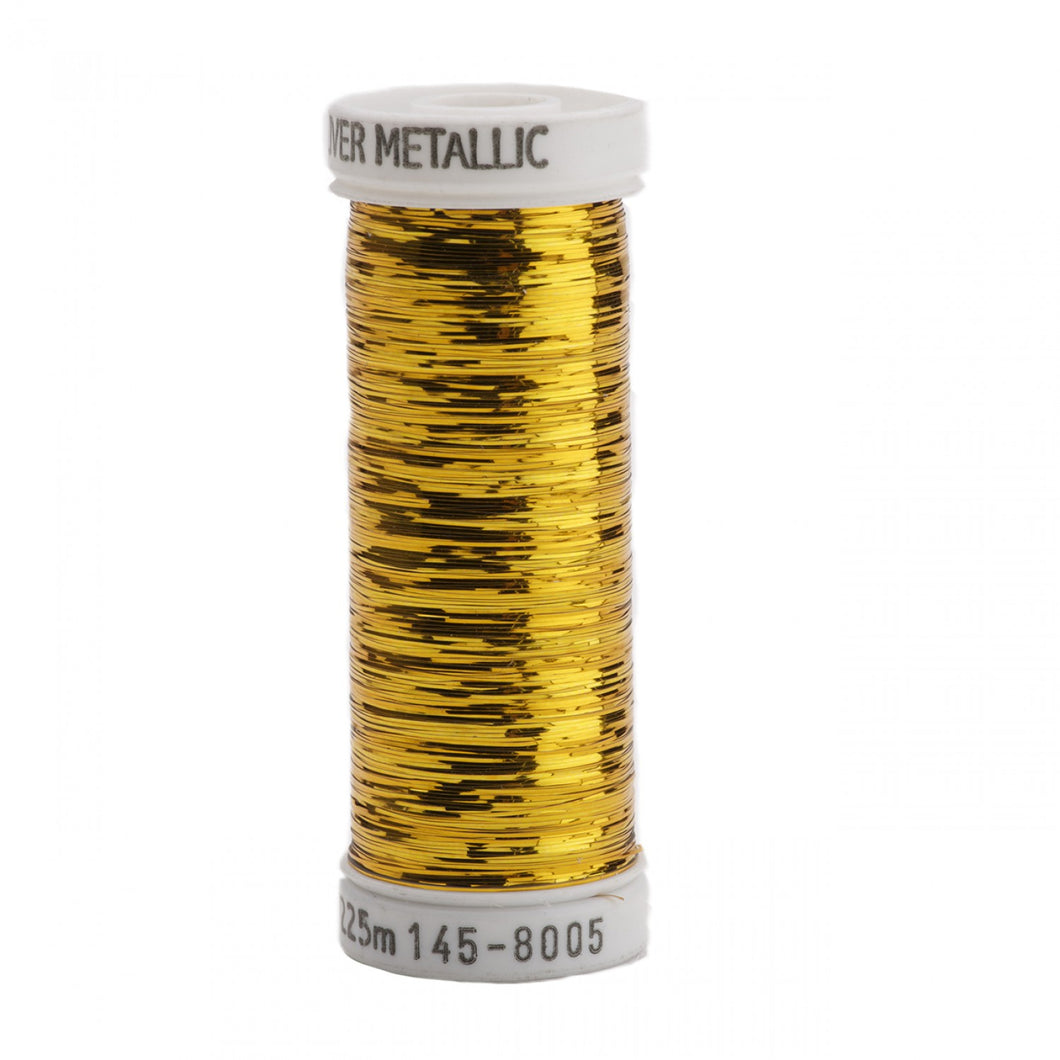 145-8005 - Sulky - Sliver Metallic Nylon/Polyester Thread 40wt 250yds Brass Gold