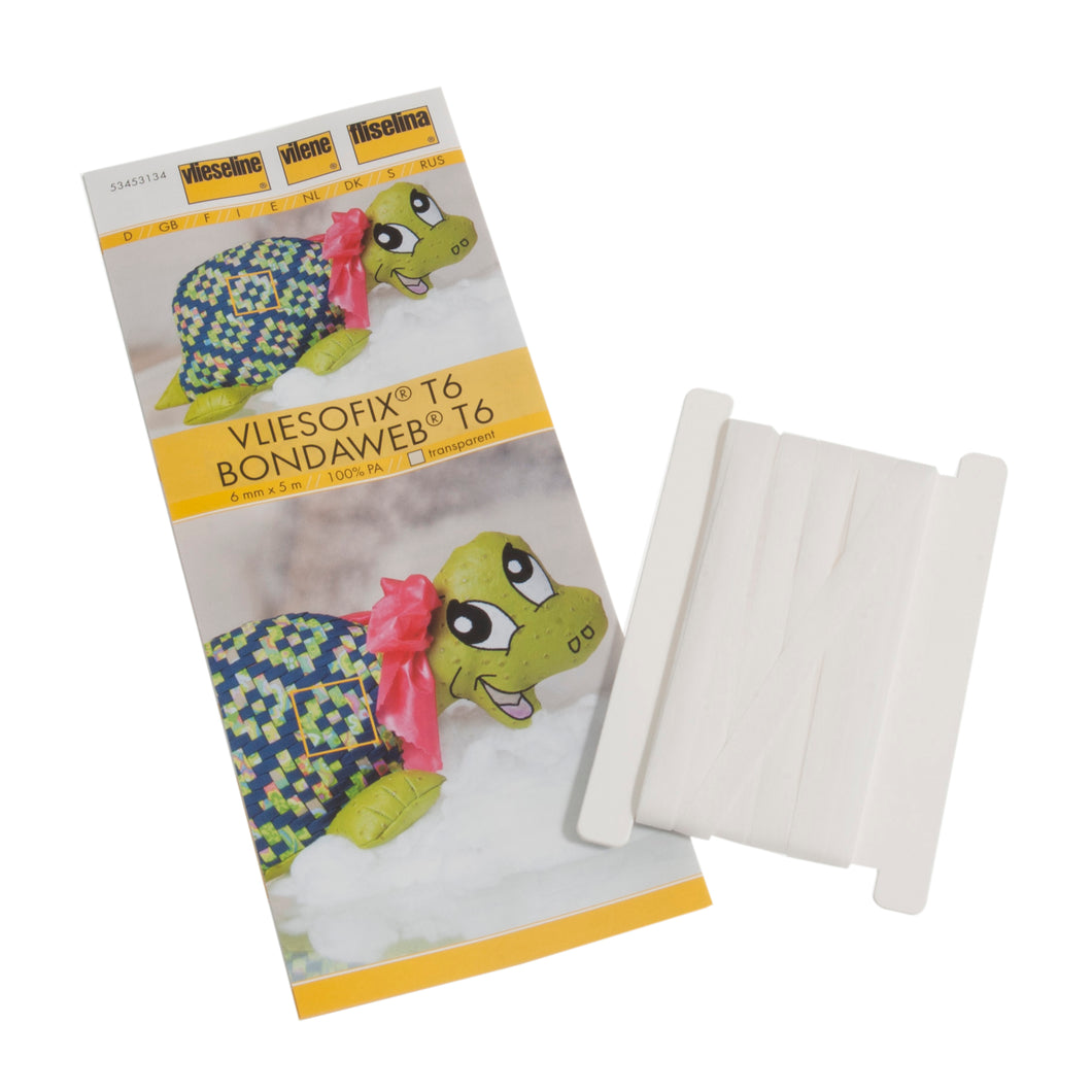 T6 - Vlieseline - Bondaweb - Slit Reel Tape - 6mm x 5m