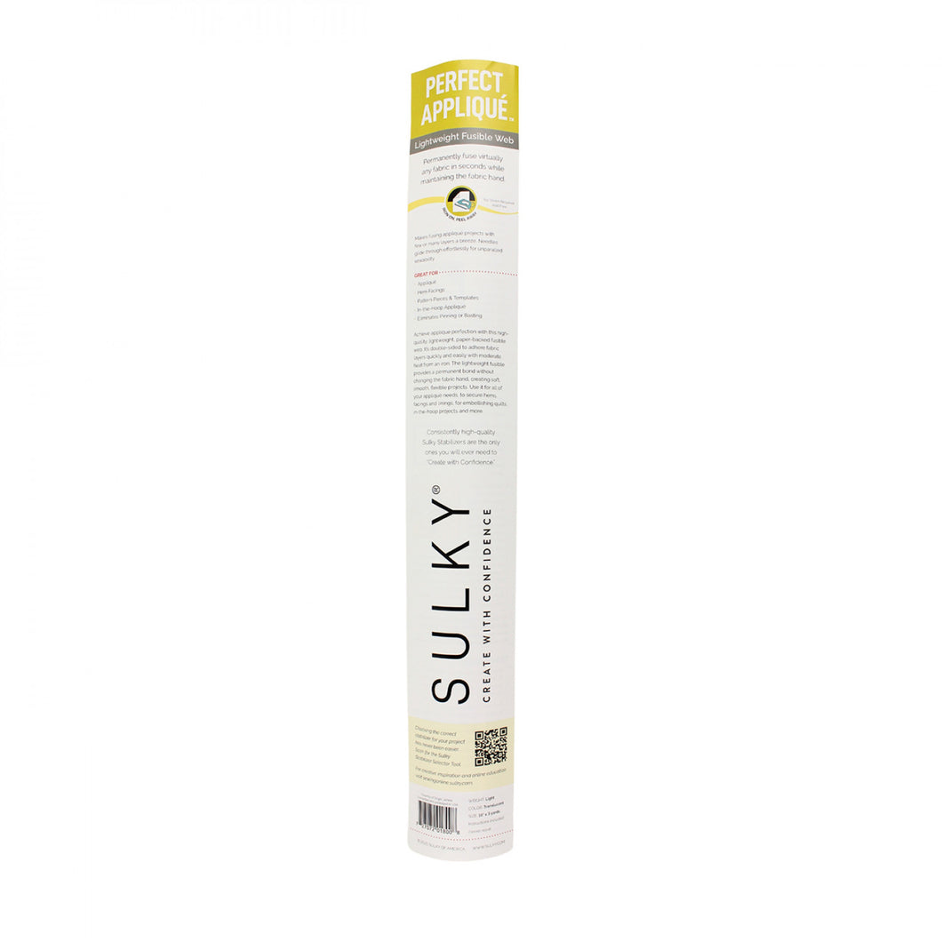669-18 - Sulky Perfect Applique Fusible Web 18in x 3yd