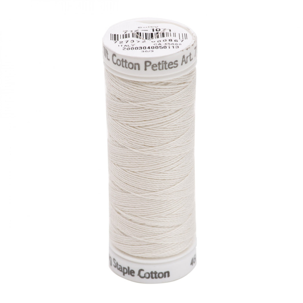 712-1071 - Sulky - Cotton Thread 2-ply 12wt 50yds Off White