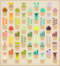 Load image into Gallery viewer, Greenhouse - Plant Sampler Quilt Pattern by Elizabeth Hartman
