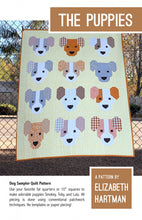 Load image into Gallery viewer, The Puppies Quilt Pattern by Elizabeth Hartman

