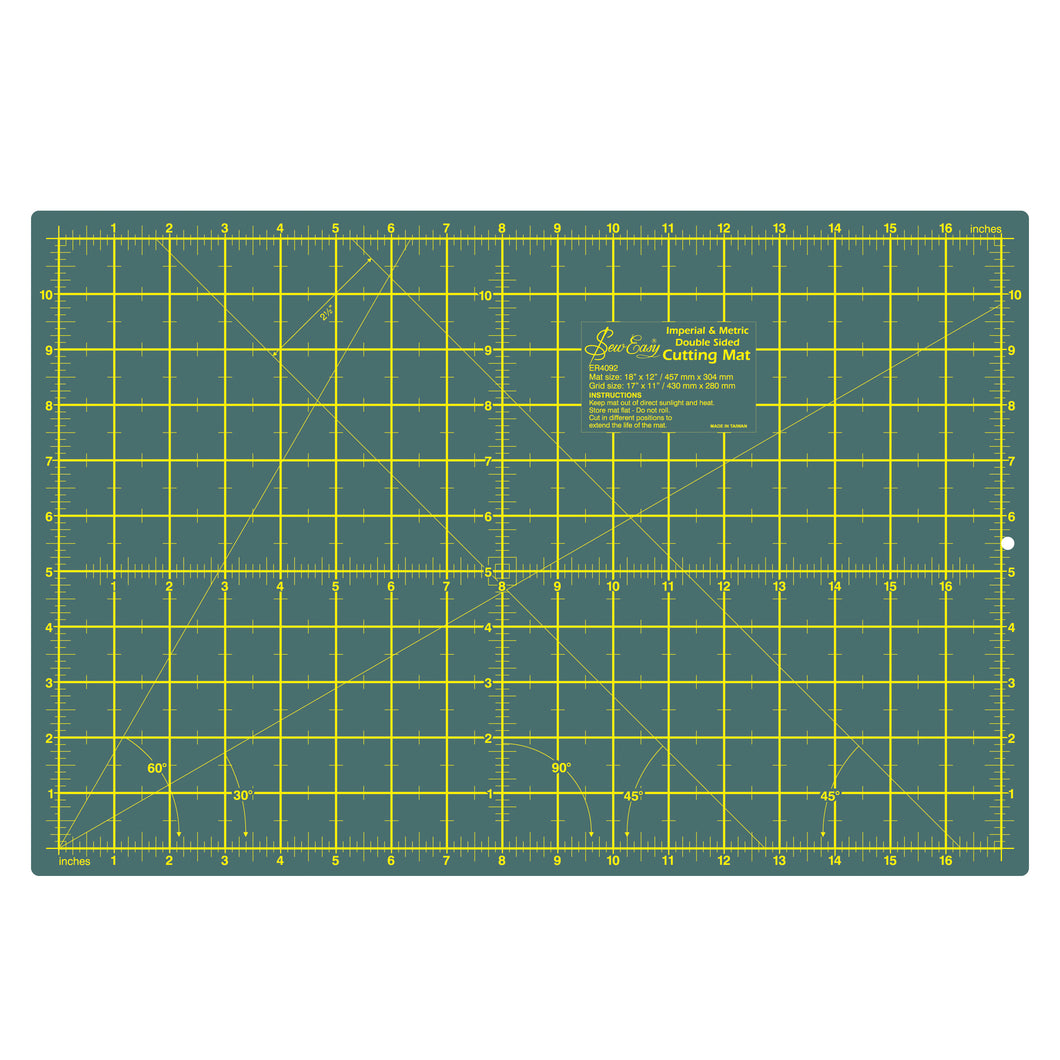 Cutting Mat Green M - 28cm x 43cm / 11in x 17in