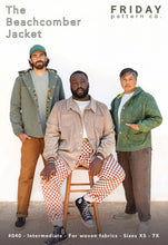 Load image into Gallery viewer, Beachcomber Jacket - Sewing Pattern by Friday Pattern Company  - Sizes XS-7X
