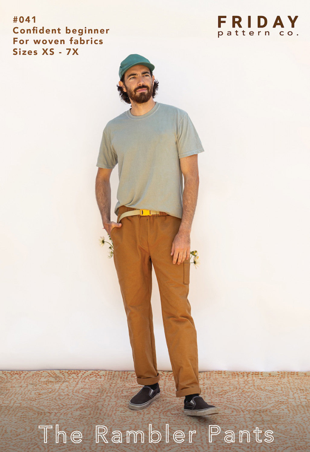 Rambler Pants - Sewing Pattern by Friday Pattern Company  - Sizes XS-7X