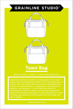 Load image into Gallery viewer, Town Bag Pattern by Grainline Studio - Advanced Beginner
