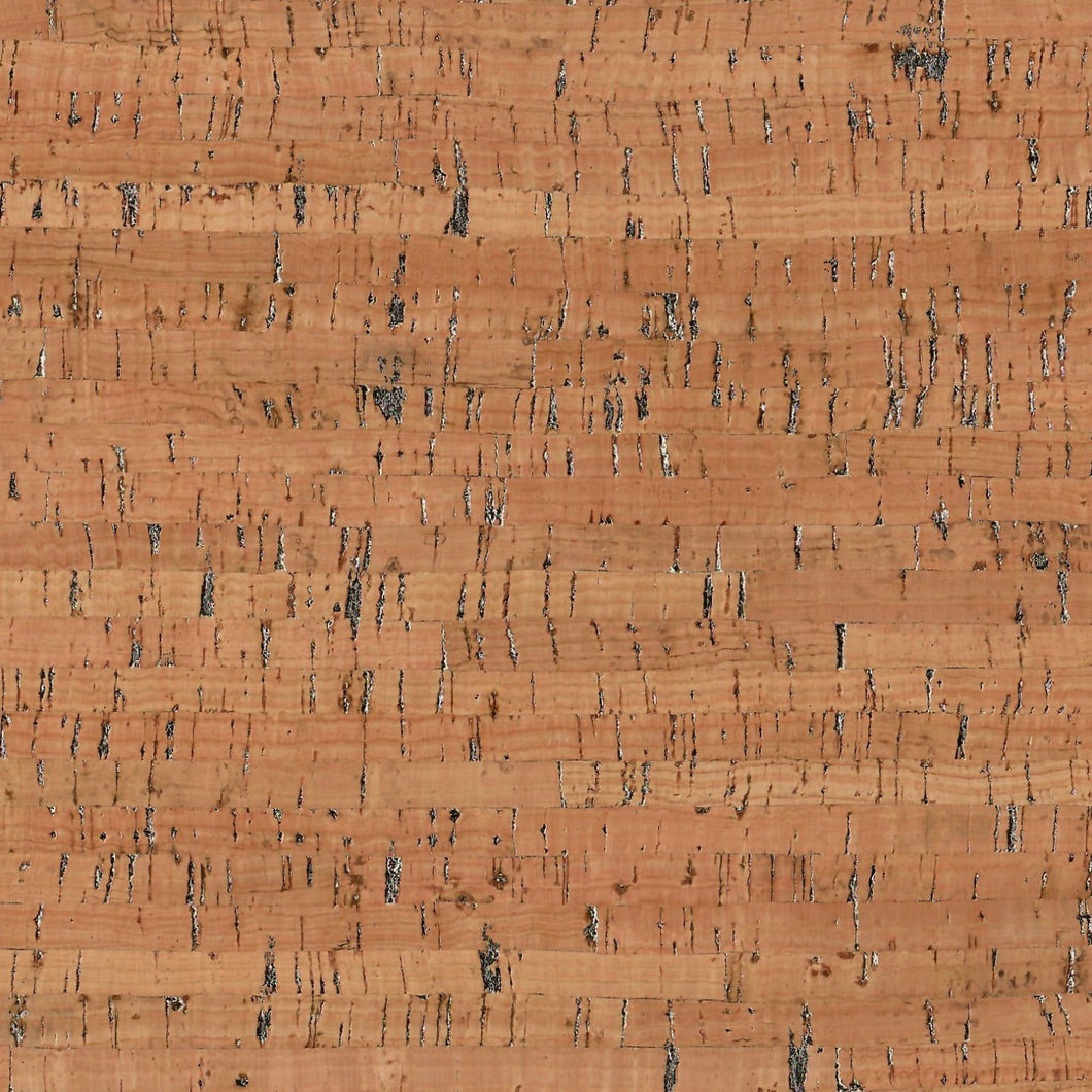 Sallie Tomato - Natural Silver Flecked Pro Cork 1/2 yard