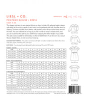 Load image into Gallery viewer, Positano Blouse &amp; Dress - Sewing Pattern - Liesl &amp; Co - Sizes 0-20 - Diff 1/4
