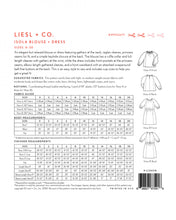 Load image into Gallery viewer, Isola Blouse &amp; Dress - Sewing Pattern - Liesl &amp; Co - Sizes 0-20 - Diff 2/4
