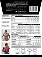 Load image into Gallery viewer, Regalia Blouse - Sewing Pattern - Sew House Seven  - Sizes 00-20
