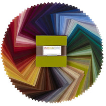 Load image into Gallery viewer, FQ-563-101 - Dusty 101 Palette Fat Quarter Bundle Kona Cotton - 101pcs
