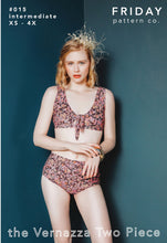 Load image into Gallery viewer, Vernazza Two Piece - XS to 4X - Intermediate - Friday Pattern Company

