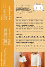 Load image into Gallery viewer, Adrienne Blouse - XS to 4X - Easy  - Knit Fabrics - Friday Pattern Company
