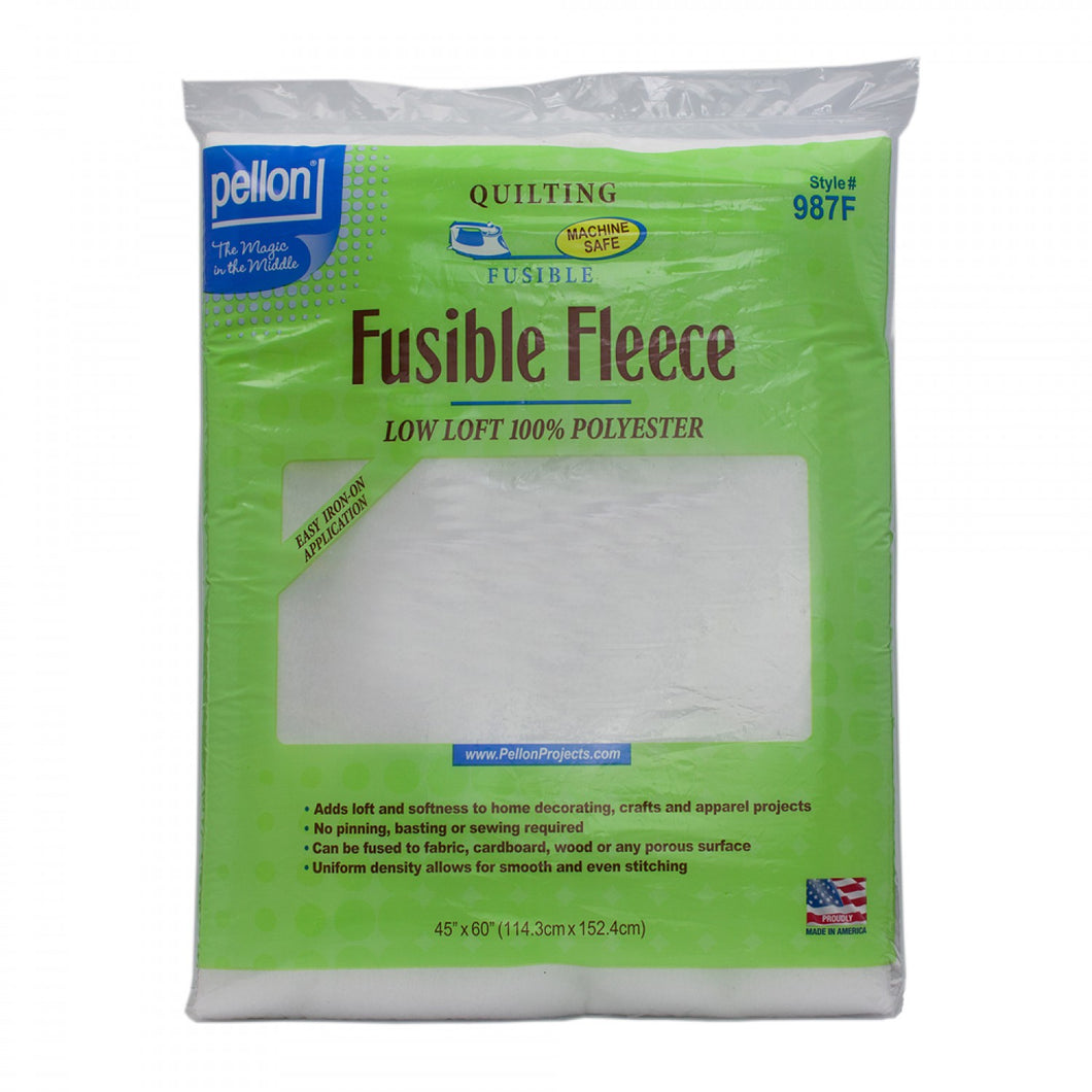 987F - Fusible Fleece 45in x 60in / 114x152cm - Pellon