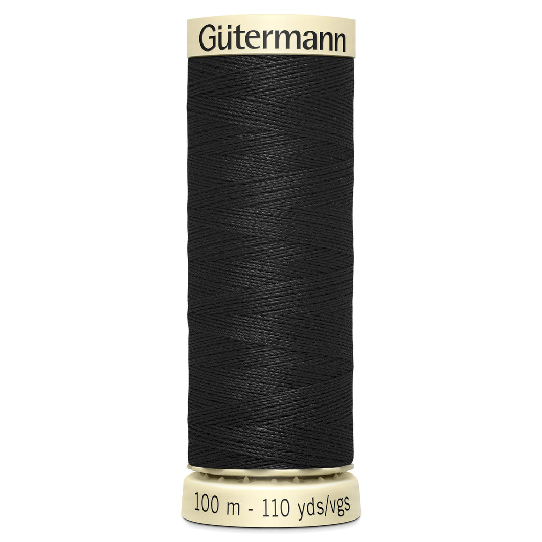 000 - Gutermann - Sew-All Thread - 100m - Black